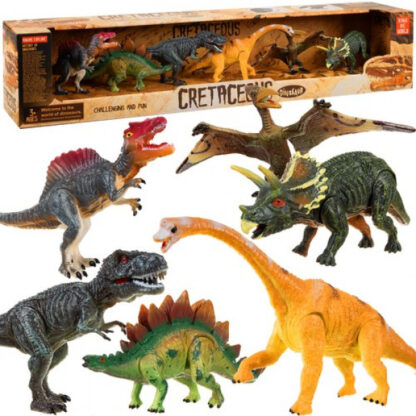 Dinosaurussen set 6-delig
