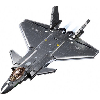 Sluban J20SS Stealth Aircraft metaalgecoate versie - Afbeelding 2